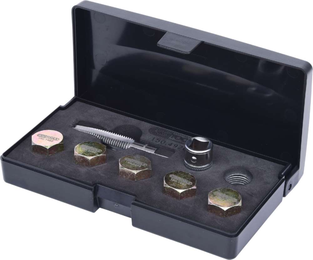 Produktbild KS Tools Ölablassschrauben Gewindereparatur Satz 12 Teile M14 x 1,5 bild 3