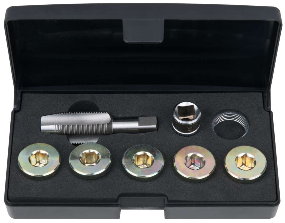 Produktbild KS Tools Ölablassschrauben Gewindereparatur Satz 12 Teile M20 x 1,5 bild 5