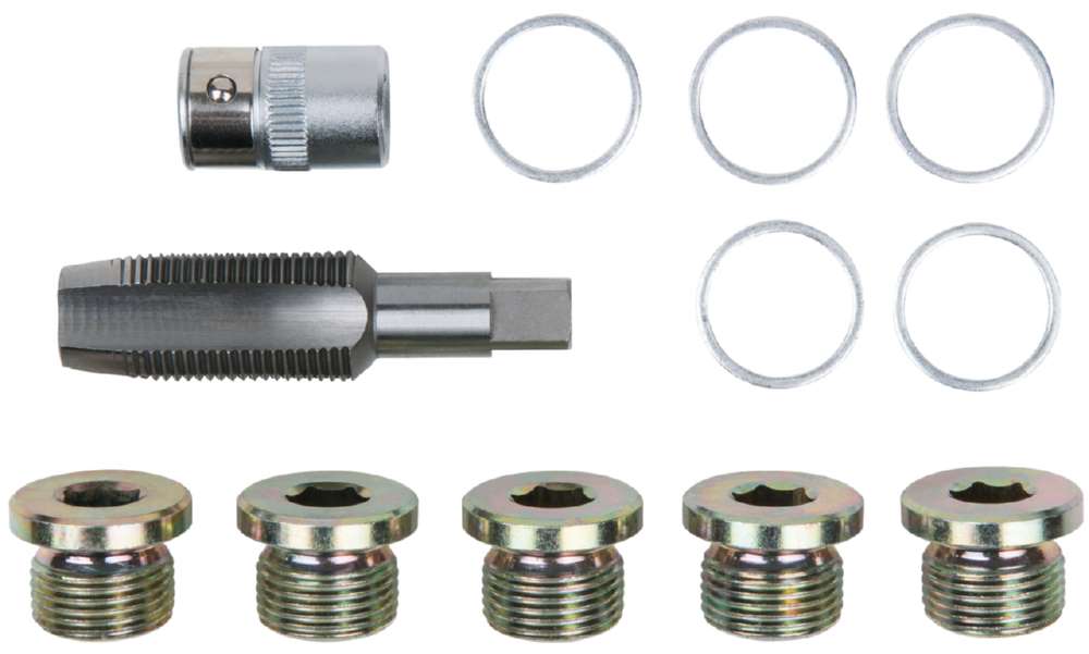 Produktbild KS Tools Ölablassschrauben Gewindereparatur Satz 12 Teile M20 x 1,5 bild 6