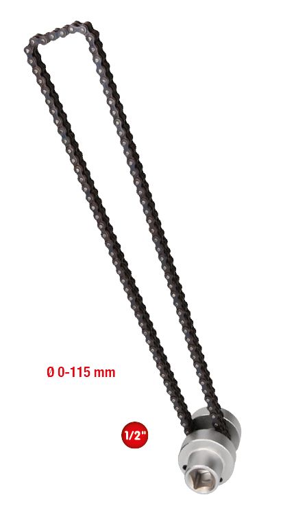 Produktbild KS Tools Ölfilter und Lufttrocknerpatronen Kettenschlüssel Durchmesser 115 mm bild 1