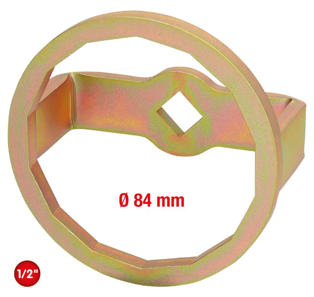 Produktbild KS Tools 1/2 Zoll Ölfilterschlüssel Durchmesser 84 mm 14 Flächen bild 4