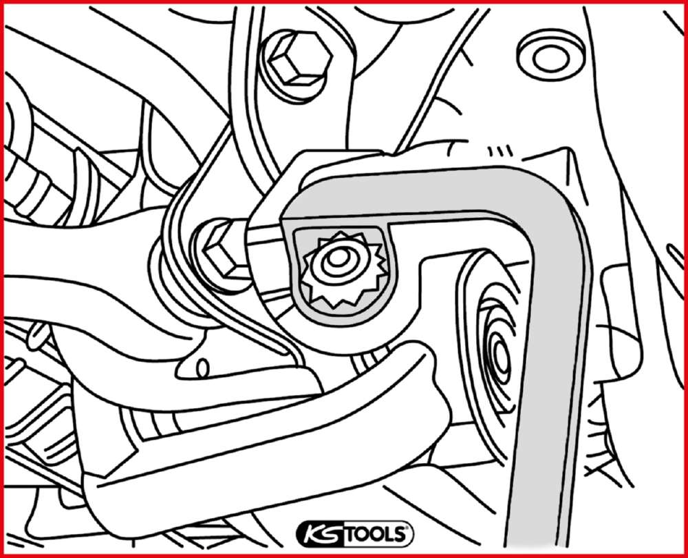 Produktbild KS Tools Ölfilterschlüssel für Haldex Kupplungen Schlüsselweite 46 mm bild 7
