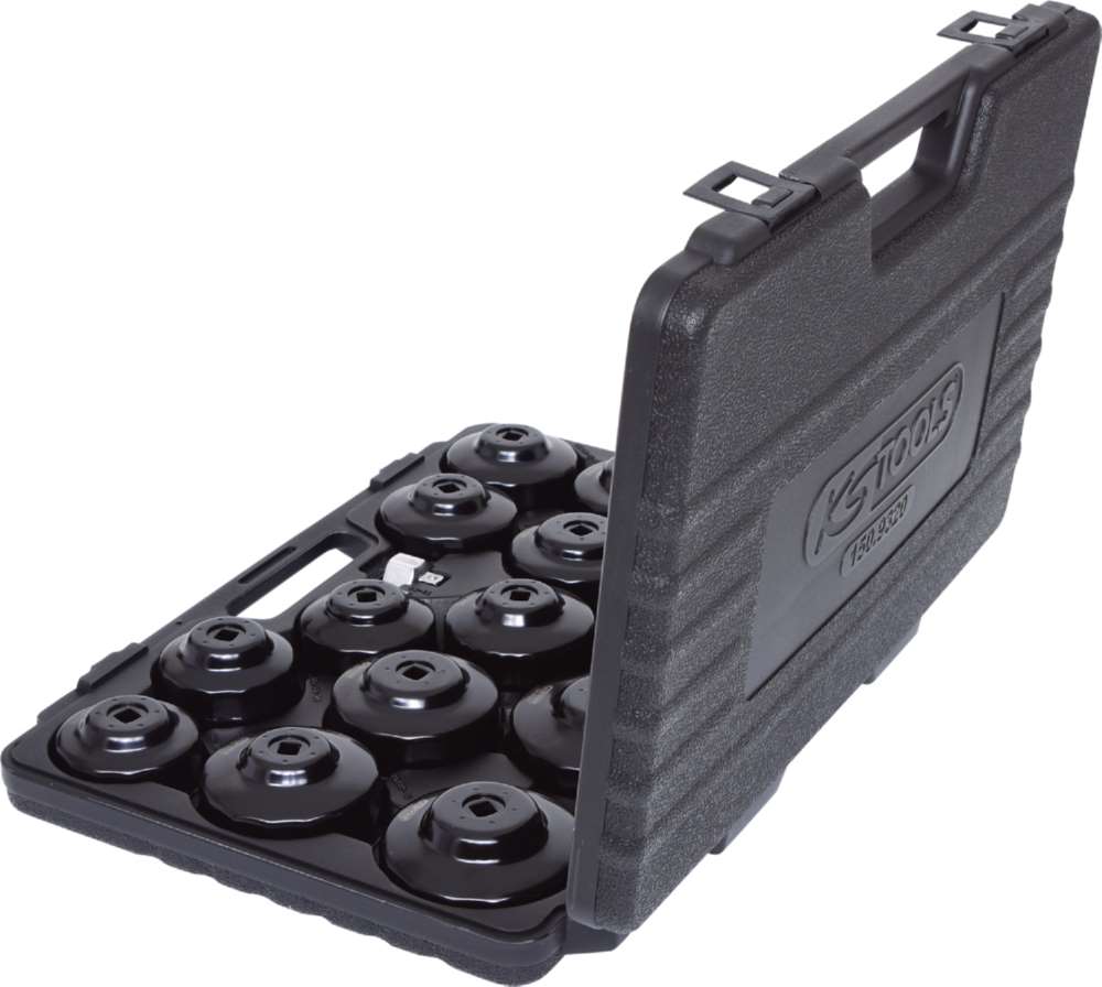 Produktbild KS Tools 3/8 Zoll Ölfilterschlüssel Satz 15 Teile bild 2