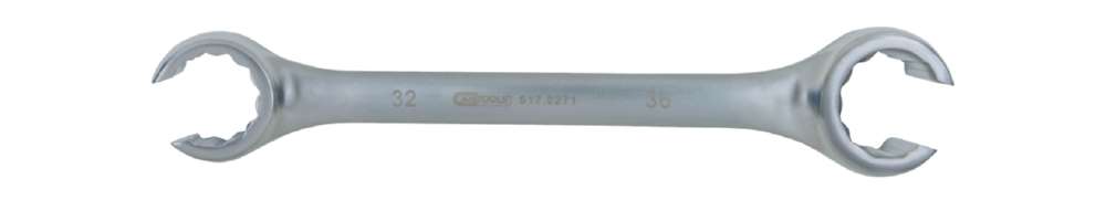 Produktbild KS Tools Offener Doppel Ringschlüssel abgewinkelt Schlüsselweite 32 x 36 mm