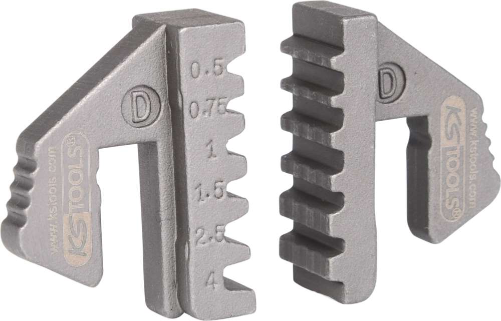 Produktbild KS Tools Paar Crimp-Einsätze für Aderendhülsen Durchmesser 0,5 - 4 mm bild 2