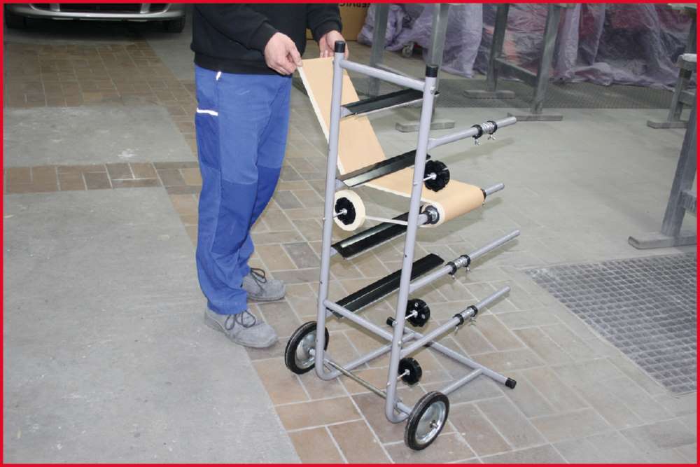 Produktbild KS Tools Papierwagen mit 4 Ebenen bild 2