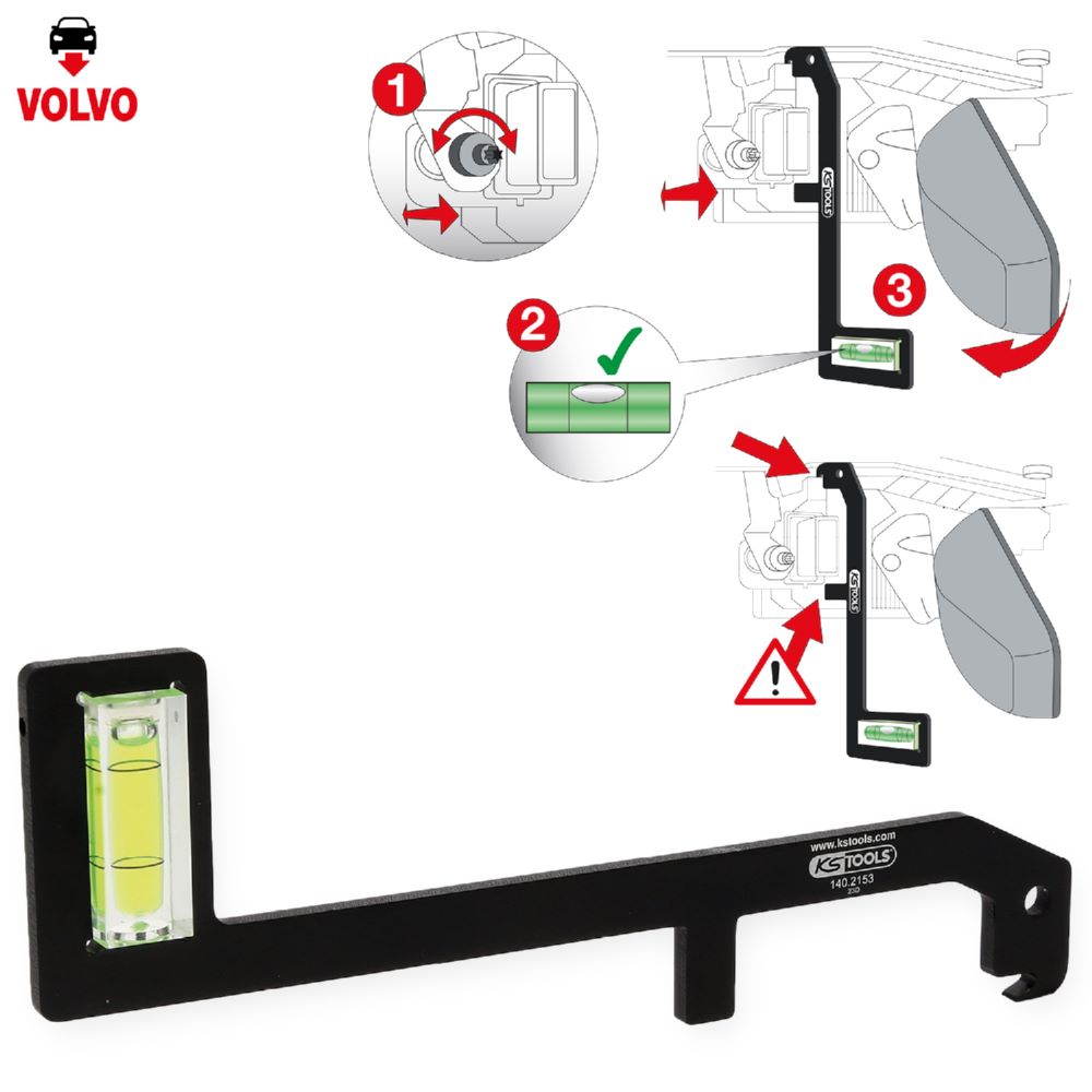 Produktbild KS Tools Parkassistentenkamera Einstellwerkzeug für Volvo bild 2