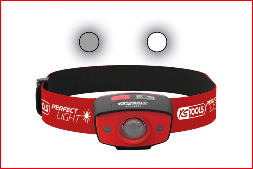 Produktbild KS Tools perfectLight Kopflampe mit Bewegungssensor 120 Lumen bild 4