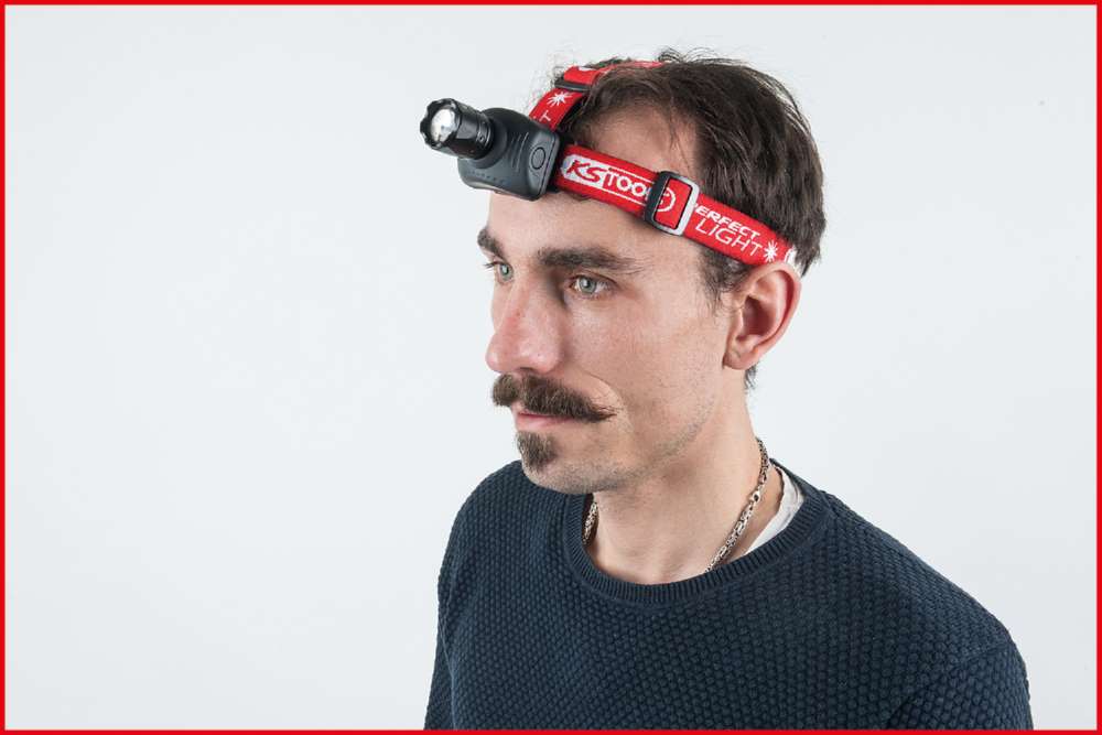 Produktbild KS Tools perfectLight Kopflampe mit Fokus 140 Lumen bild 7