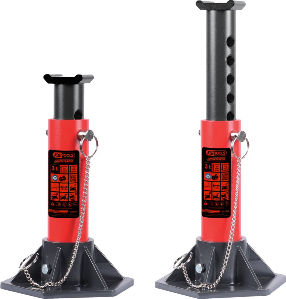 Produktbild KS Tools Aluminium Unterstellbock Traglast 3000 kg paarweise bild 1