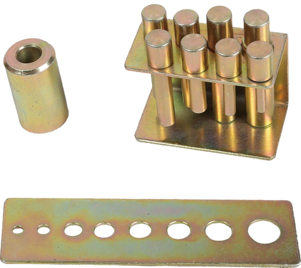 Produktbild KS Tools performance Druckdorn Satz für Hydraulik Werkstattpresse 8 Teile bild 2