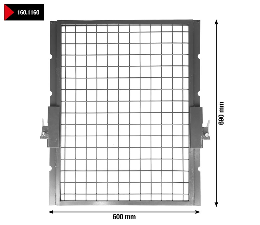 Produktbild KS Tools performance Schutzgitter für 50 t Hydraulik Werkstattpresse bild 1