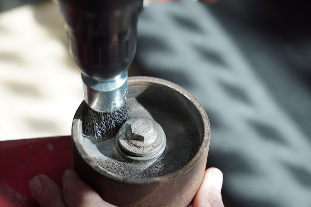 Produktbild Brilliant Tools Pinselkopfbürste Durchmesser 25 mm mit 6 mm Aufnahme bild 2