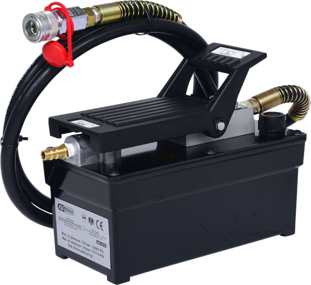 Produktbild KS Tools Pneumatischer Hydraulik Pumpen Satz 3 Teile