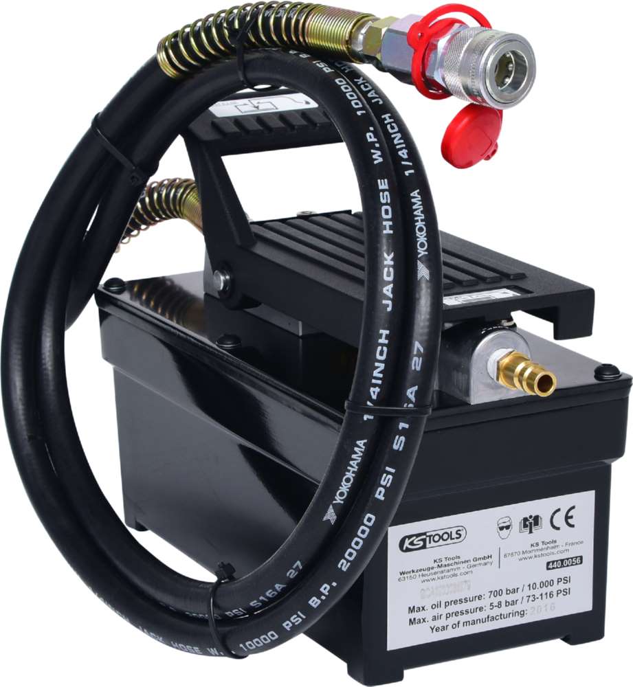 Produktbild KS Tools Pneumatischer Hydraulik Pumpen Satz 3 Teile bild 5