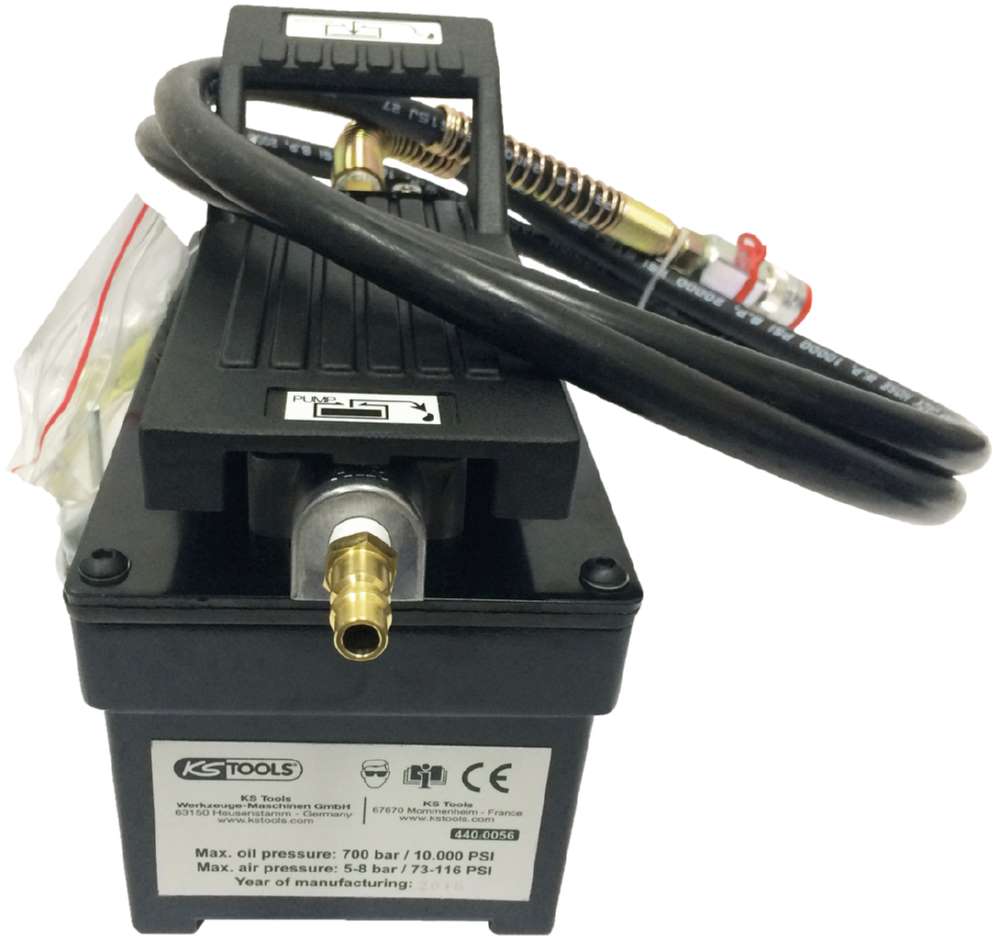 Produktbild KS Tools Pneumatischer Hydraulik Pumpen Satz 3 Teile bild 6