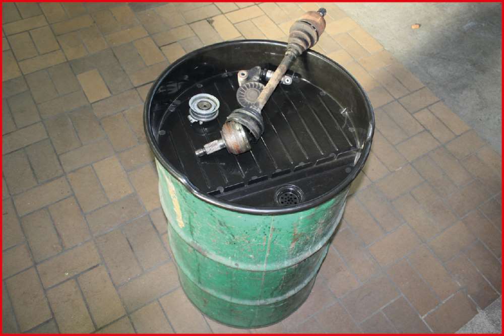 Produktbild KS Tools Fasstrichter 30 Liter mit Sieb aus Polyethylen bild 2