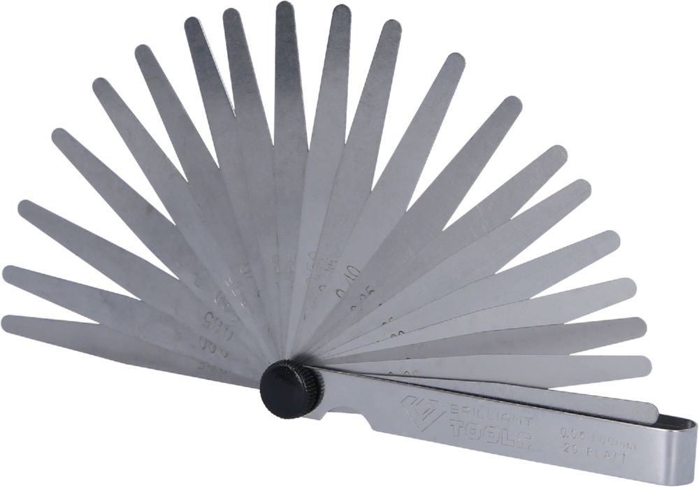 Produktbild Brilliant Tools Präzisionsfühlerlehre 0,05 bis 1 mm bild 2