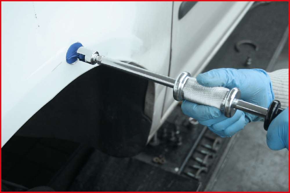 Produktbild KS Tools Profi Ausbeul Gleithammer Satz 11 Teile bild 6