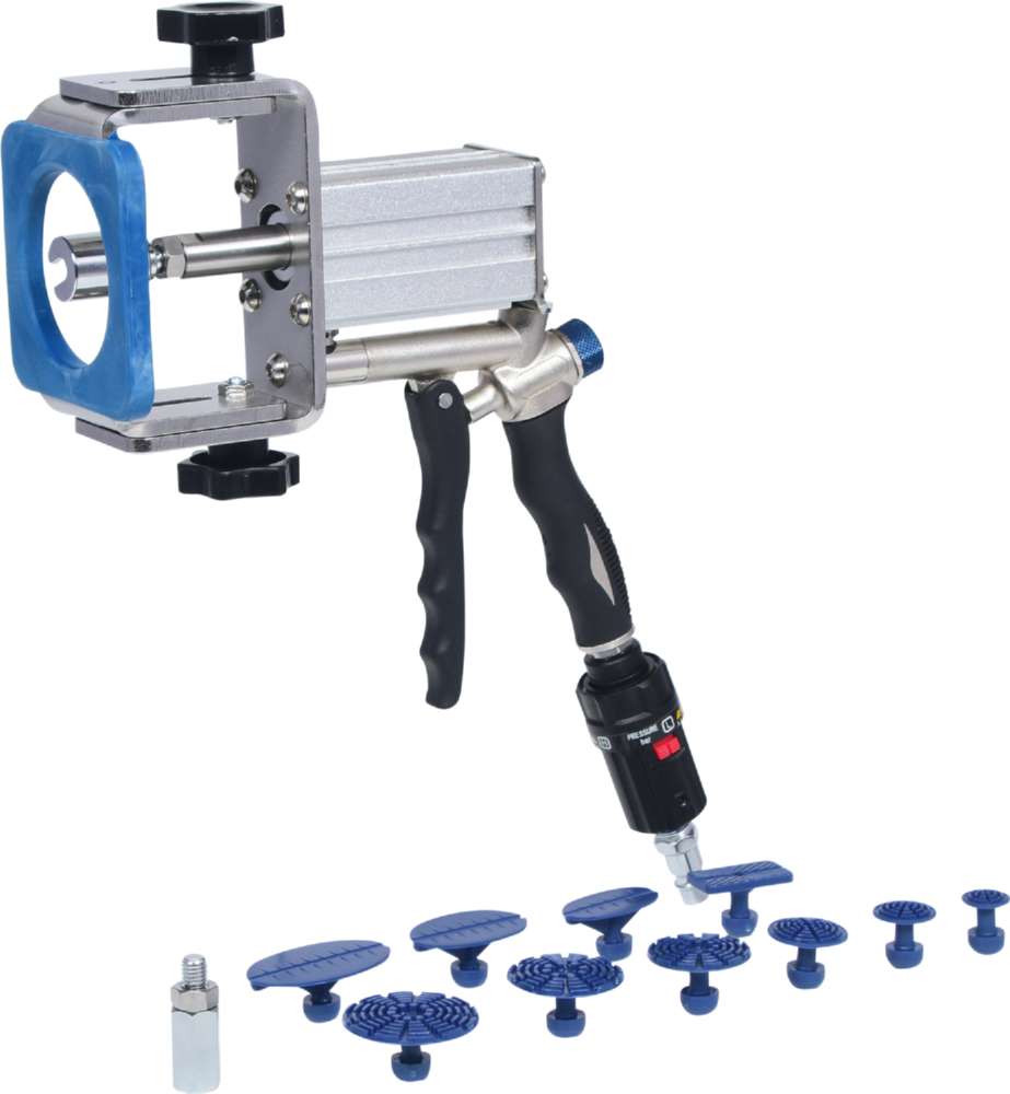 Produktbild KS Tools Profi Druckluft Ausbeul Auszieher Satz 12 Teile bild 1