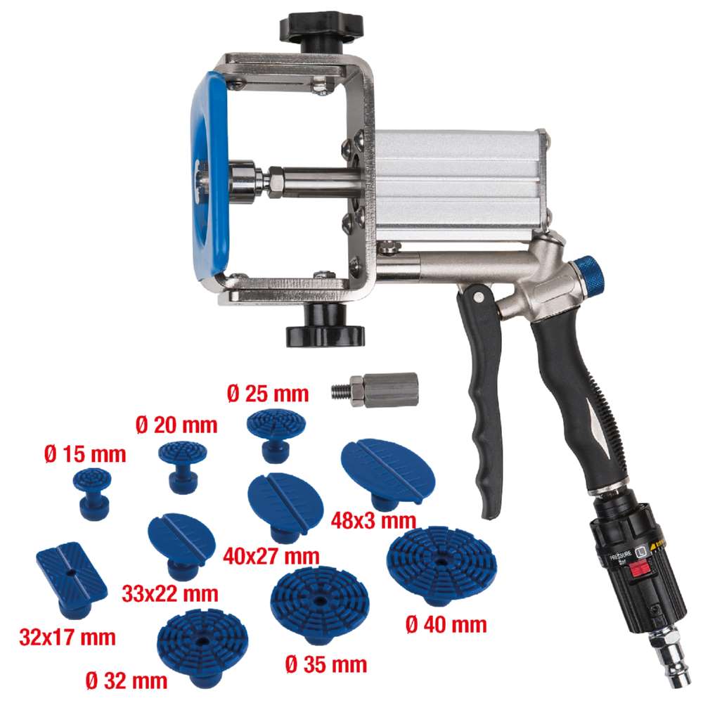 Produktbild KS Tools Profi Druckluft Ausbeul Auszieher Satz 12 Teile bild 11