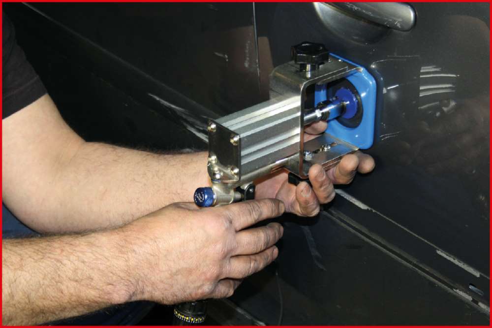 Produktbild KS Tools Profi Druckluft Ausbeul Auszieher Satz 12 Teile bild 4