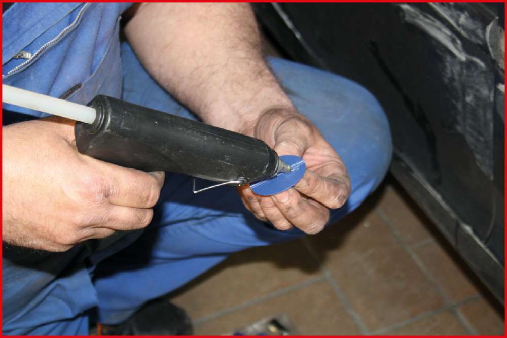 Produktbild KS Tools Profi Druckluft Ausbeul Auszieher Satz 12 Teile bild 8