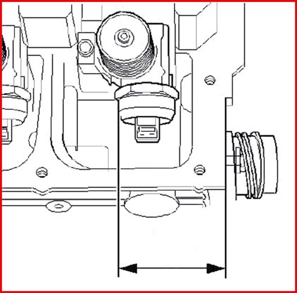 Produktbild KS Tools Pumpe Düse Einstelllehre 4 Zylinder Länge 410 mm bild 3