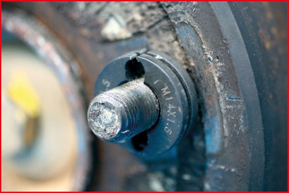 Produktbild KS Tools Radbolzen Gewindereparatut Satz 4 Teile bild 5