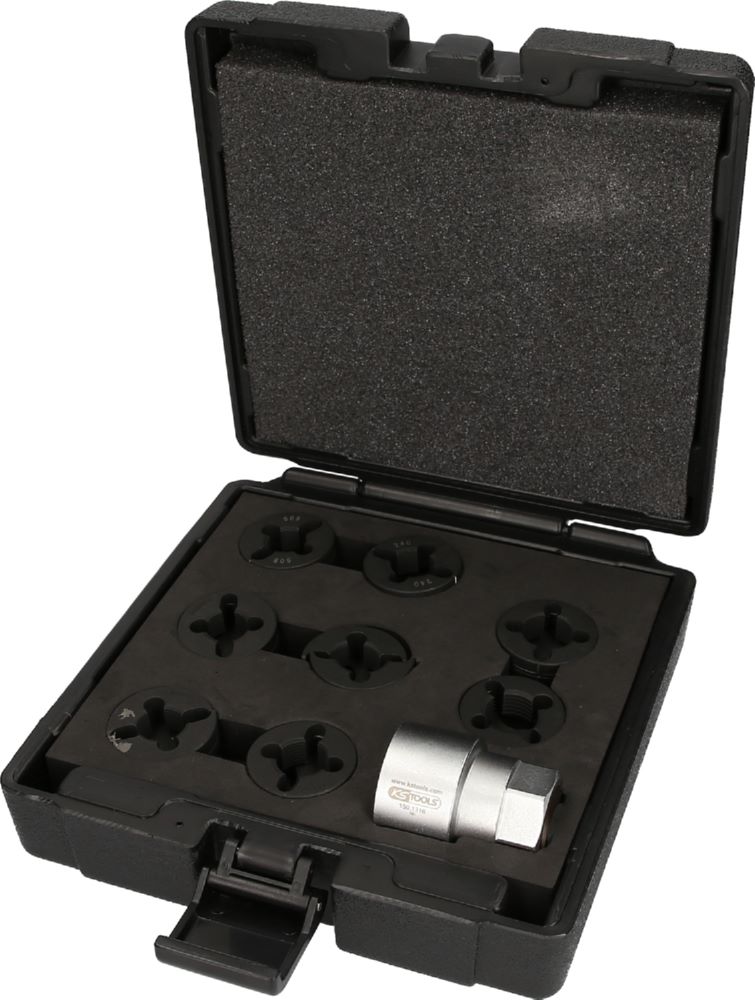 Produktbild KS Tools Radbolzen Gewindereparatur Satz für NFZ 9 teilig