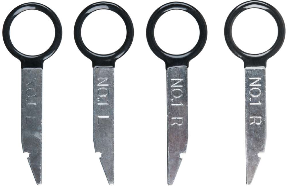 Produktbild KS Tools Radio Navigationsgerät Entriegelungswerkzeug 4 Teile