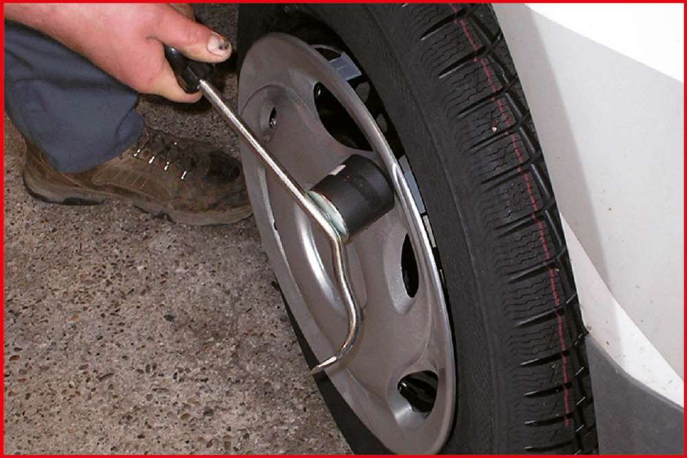 Produktbild KS Tools Radkappen Montage und Demontageheber Länge 360 mm bild 2