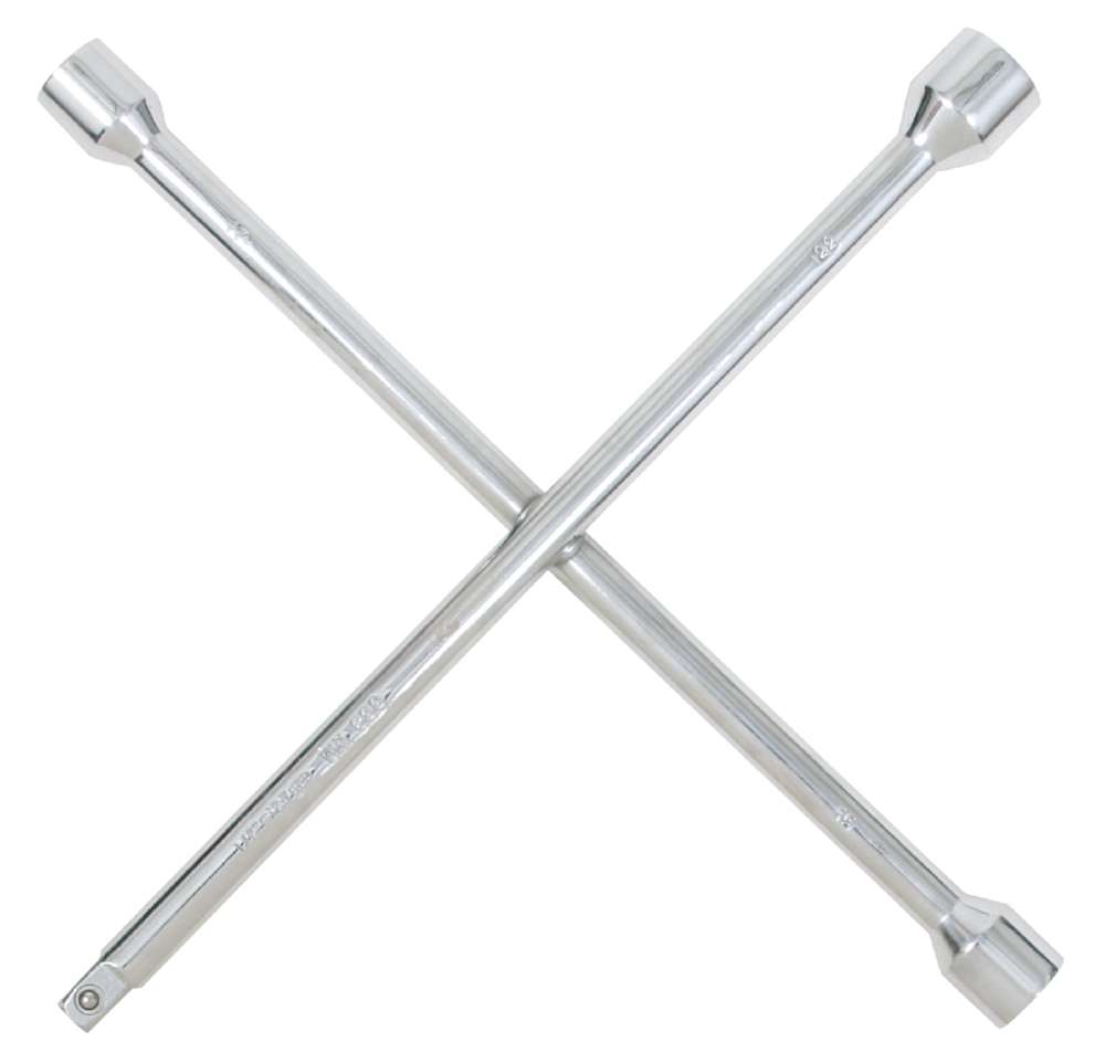 Produktbild KS Tools Radkreuzschlüssel für PKW 1/2 Zoll x 17 x 19 x 21 mm