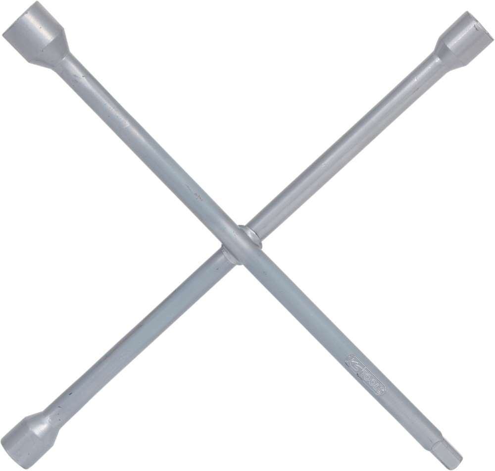 Produktbild KS Tools Radkreuzschlüssel für PKWs 1/2 Zoll x 17 x 19 x 22 mm