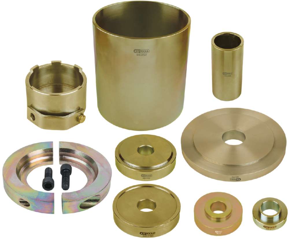 Produktbild KS Tools Radlager Satz vorne für Renault Nissan Opel 2002-10 9 Teile