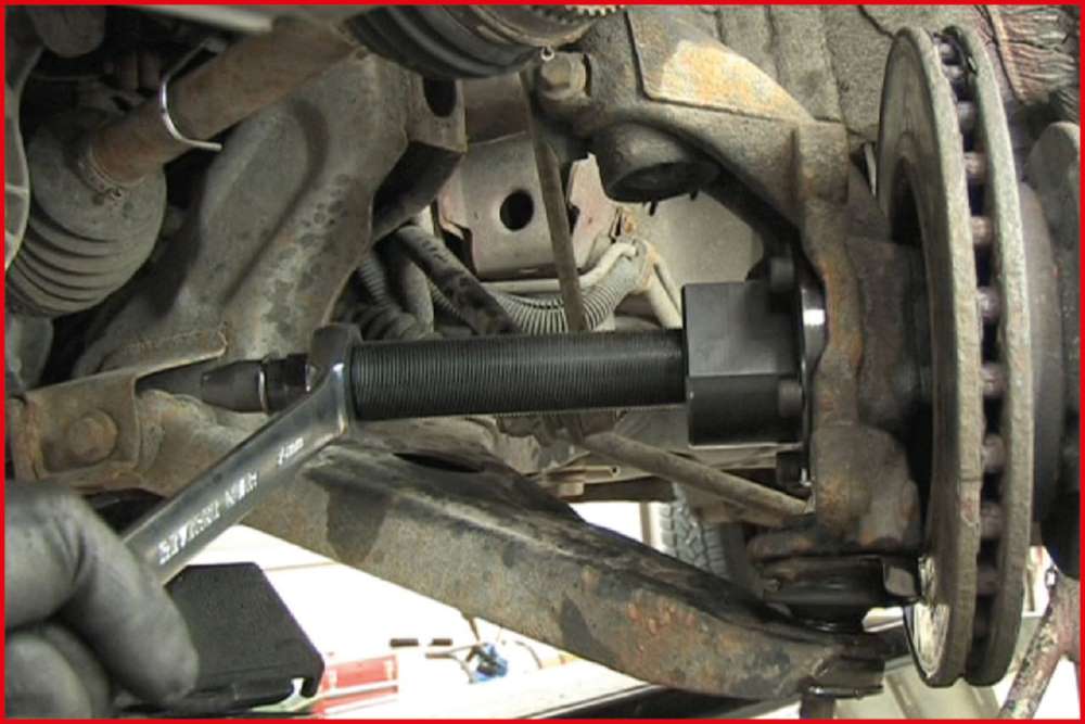 Produktbild KS Tools Radlager Werkzeug Satz für Ford Transit 17 Teile bild 9