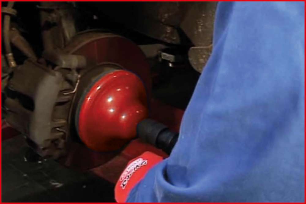 Produktbild KS Tools Radnabenschleifer Satz Durchmesser 160 mm Innen Durchmesser 60 mm 4 Teile bild 10