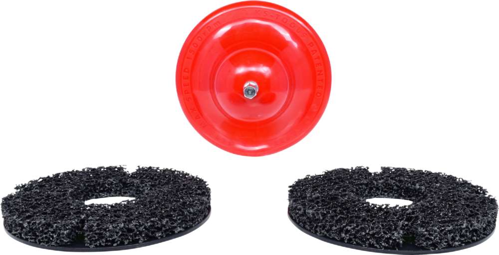 Produktbild KS Tools Radnabenschleifer Satz Durchmesser 160 mm Innen Durchmesser 60 mm 4 Teile bild 3