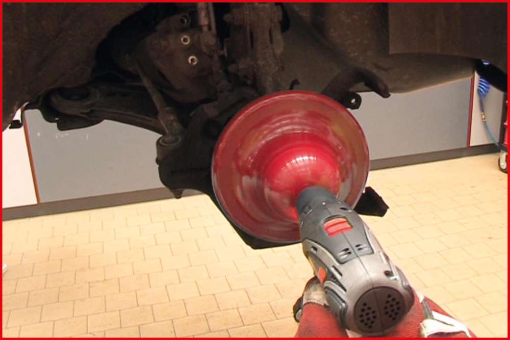 Produktbild KS Tools Radnabenschleifer Satz Durchmesser 160 mm Innen Durchmesser 60 mm 4 Teile bild 8