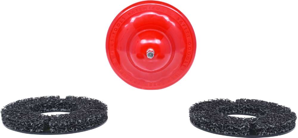 Produktbild KS Tools Radnabenschleifer Satz Durchmesser 160 mm Innen Durchmesser 75 mm 4 Teile bild 4