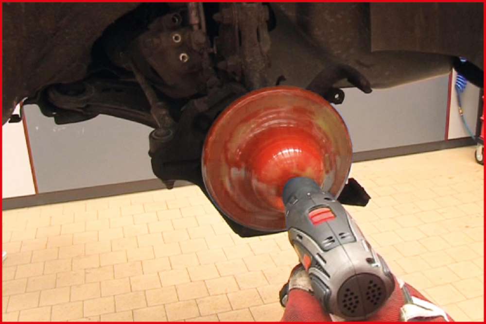 Produktbild KS Tools Radnabenschleifer Satz Durchmesser 160 mm Innen Durchmesser 75 mm 4 Teile bild 9