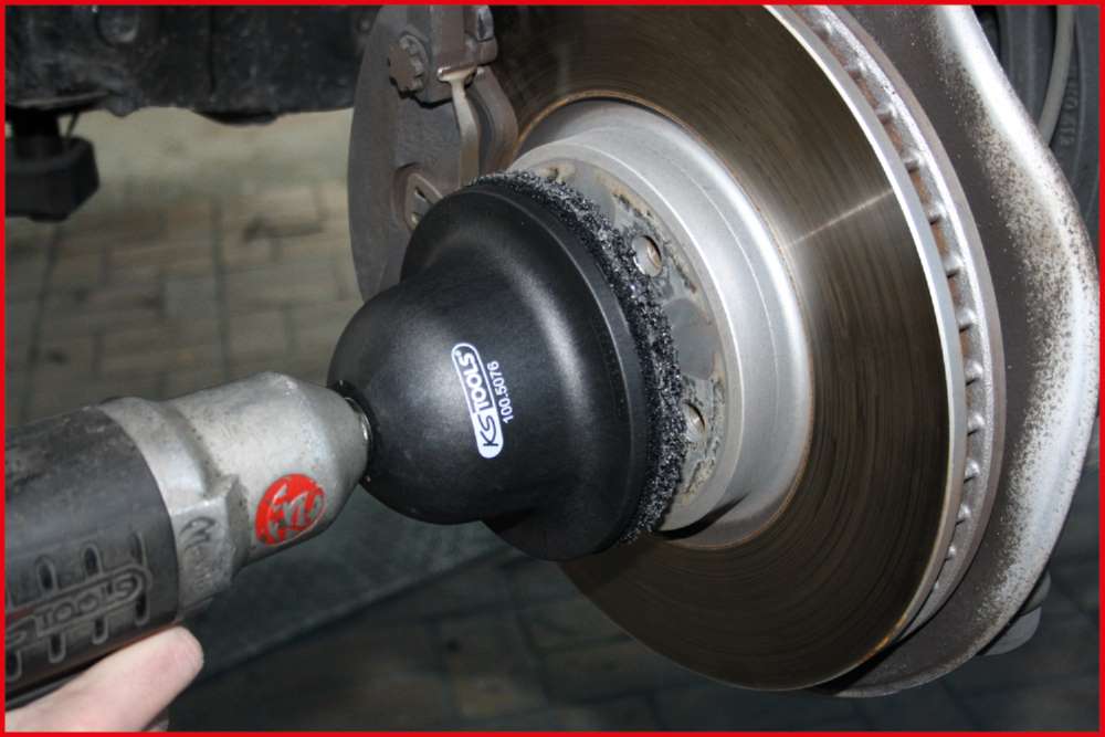 Produktbild KS Tools Radnabenschleifer Satz Durchmesser 150 mm Innen Durchmesser 90 mm 2 Teile bild 5