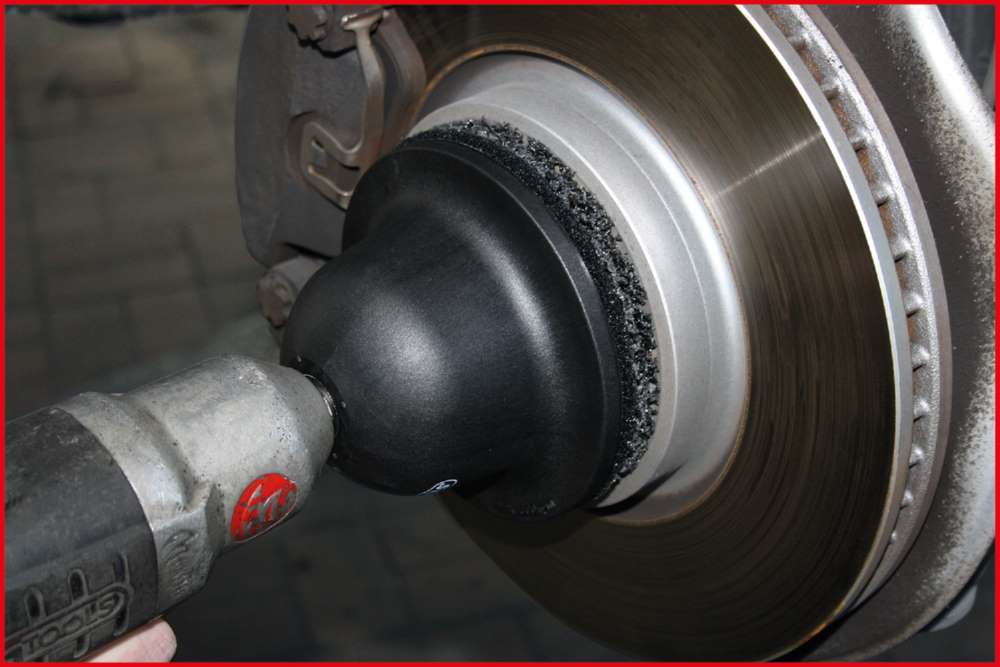 Produktbild KS Tools Radnabenschleifer Satz Durchmesser 150 mm Innen Durchmesser 90 mm 2 Teile bild 6