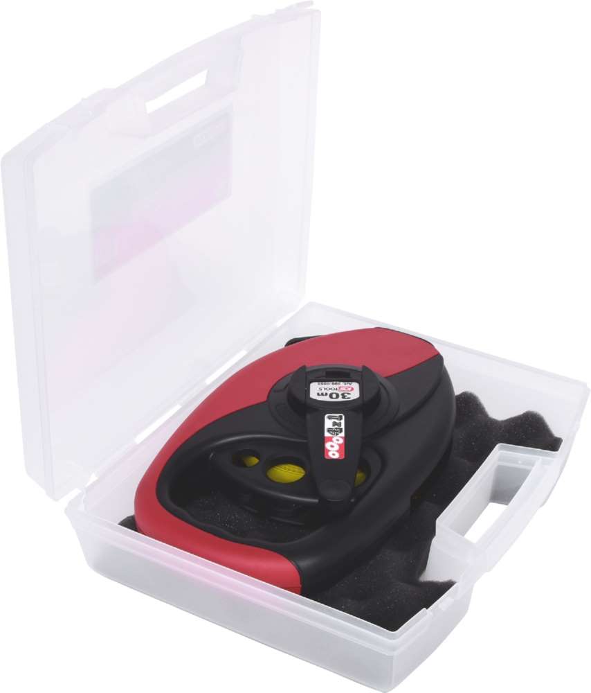 Produktbild KS Tools Rahmenbandmaß mit gelbem Stahlband Kunststoffgehäuse 30m bild 4