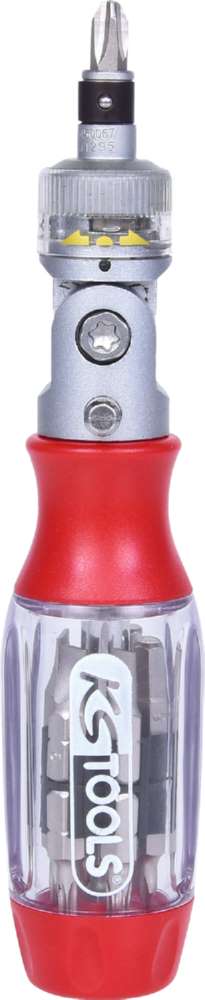 Produktbild KS Tools 1/4 Zoll Ratschen Bit Schraubendreher Länge 190mm