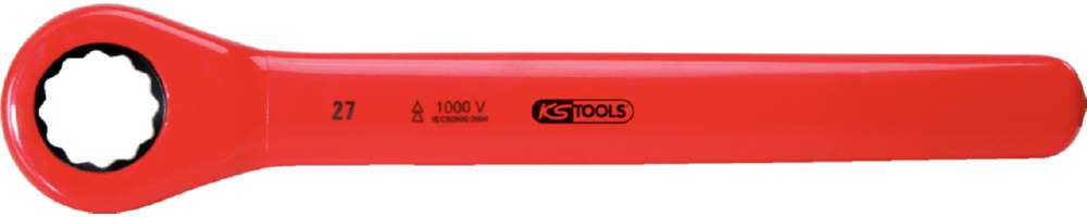 Produktbild KS Tools Ratschenringschlüssel mit Schutzisolierung Schlüsselweite 7/8 Zoll