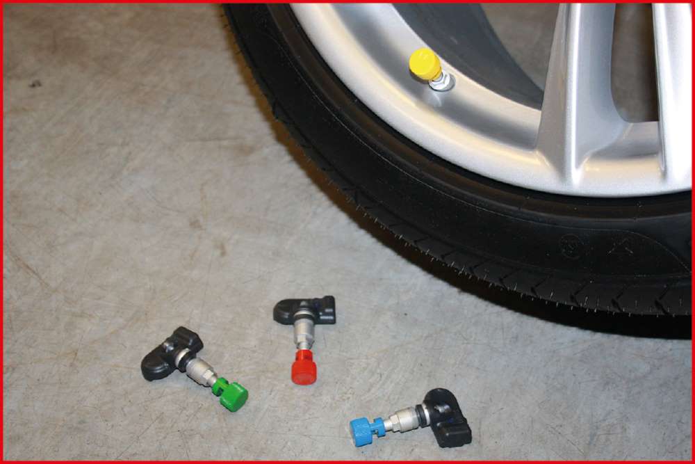 Produktbild KS Tools RDKS TPMS Reifenentlüfter rot rechts für vorn bild 2
