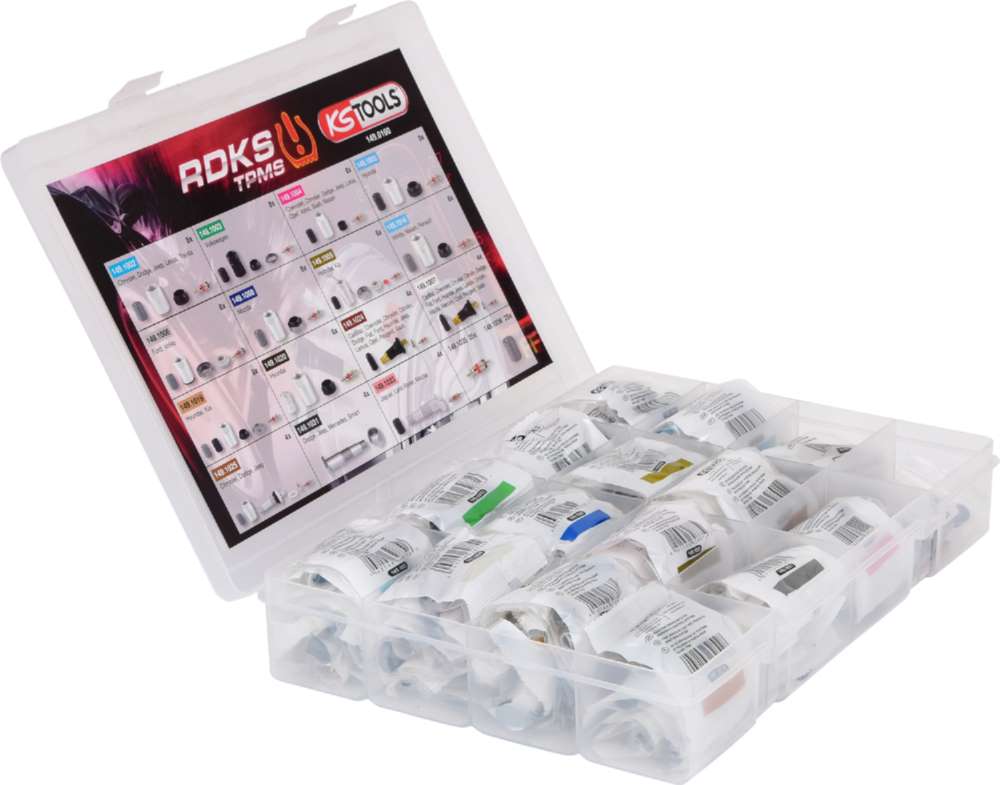 Produktbild KS Tools RDKS TPMS Service Sortiment für Reifendruck Kontrollsysteme 150 Teile bild 4