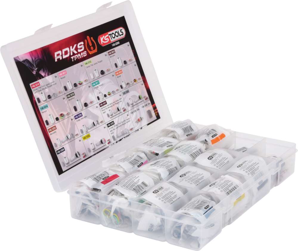 Produktbild KS Tools RDKS TPMS Service Sortiment für Reifendruck Kontrollsysteme 142 Teile bild 4