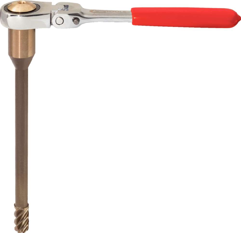 Produktbild KS Tools Reibahle für ABS Sensoren mit abwinkelbarer Knarre Durchmesser 10,0 mm